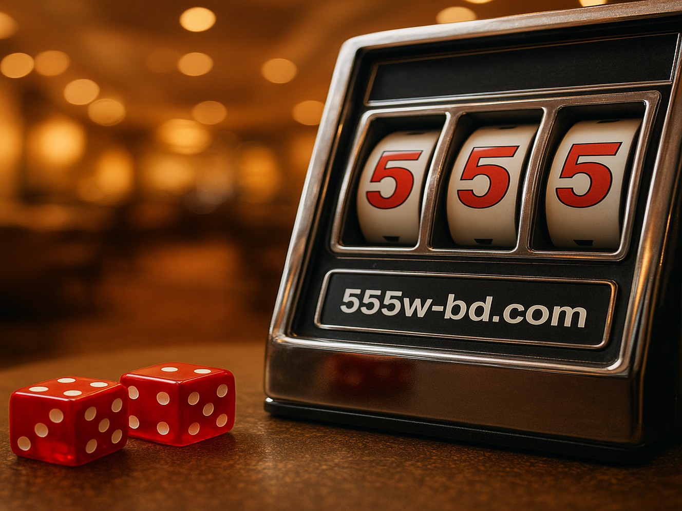 555w